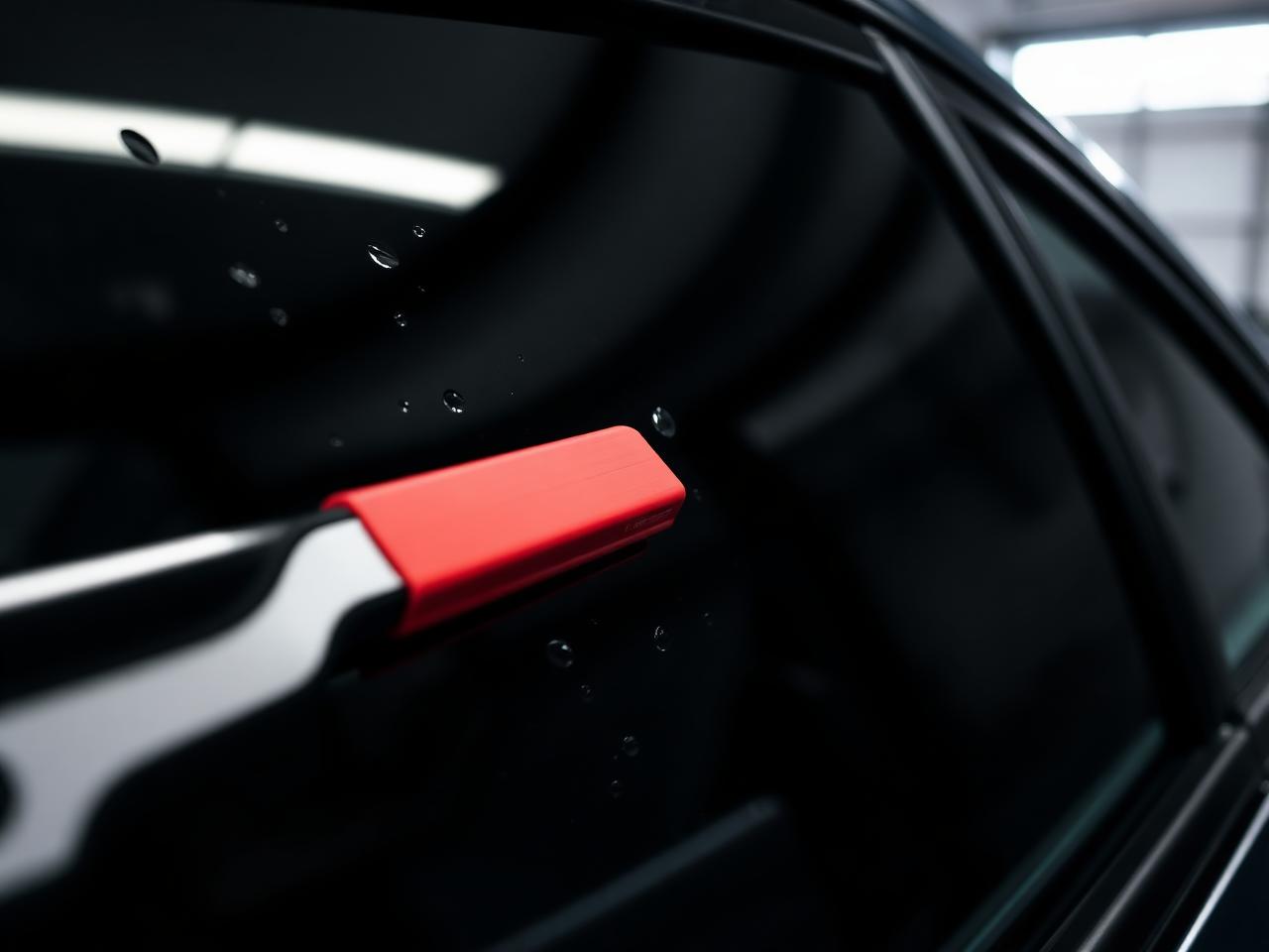 Window tint detail